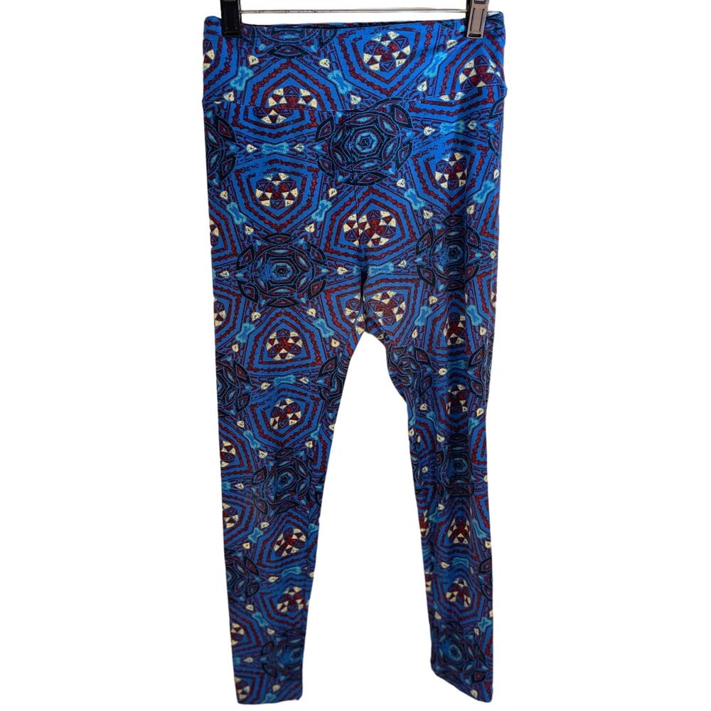 LulaRoe Tribal Print Leggings One Size Buttery Soft Legging Preppy Comfortable